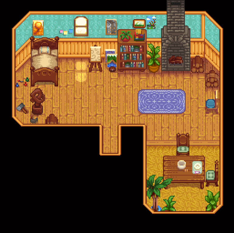 Minimalist House Design: Farmhouse Stardew Valley House Design