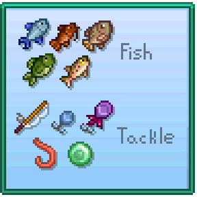 Stardew Valley Fishing Chart